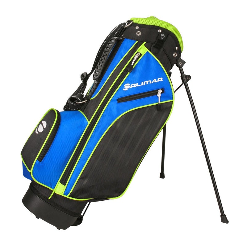 Orlimar Golf ATS Junior Boy's Blue/Lime Golf Stand Bag (Ages 5-8) - Image 1